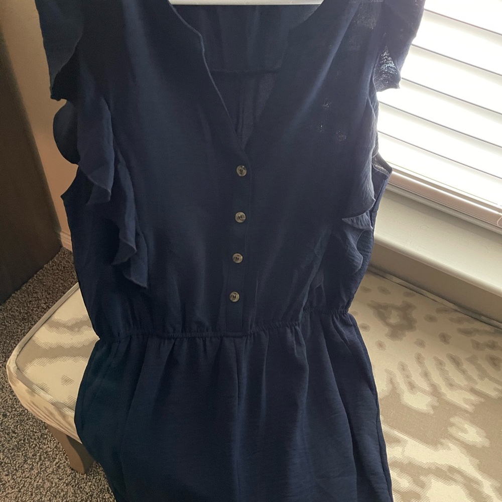 Elegant Navy romper